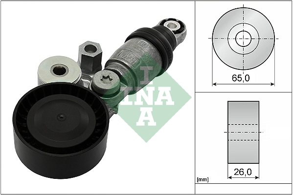 Belt Tensioner, V-ribbed belt